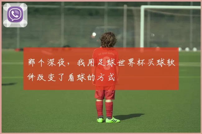 那个深夜，我用足球世界杯买球软件改变了看球的方式