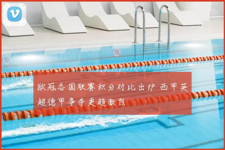 欧冠各国联赛积分对比出炉 西甲英超德甲争夺更趋激烈