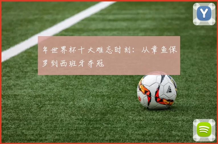 年世界杯十大难忘时刻：从章鱼保罗到西班牙夺冠