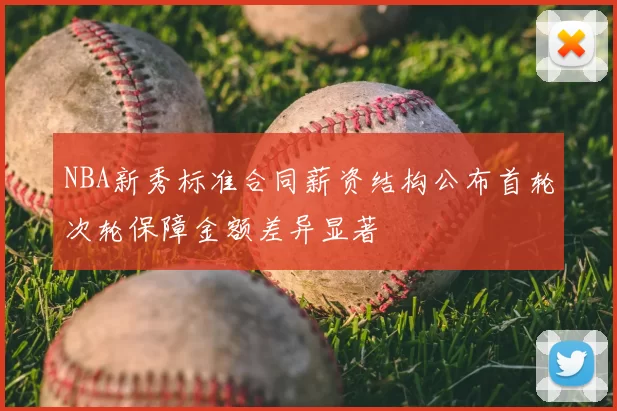NBA新秀标准合同薪资结构公布首轮次轮保障金额差异显著